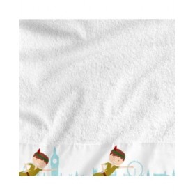 Set di asciugamani HappyFriday Mr Fox Flying Boy Multicolore 2 Pezzi