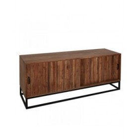 Credenza Romimex Marrone Legno di acacia 40 x 60 x 140 cm