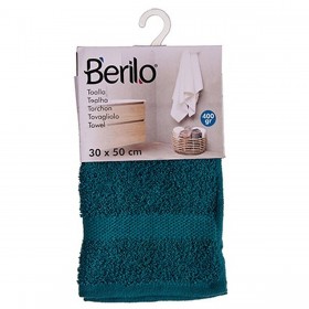 Telo da bagno Azzurro 30 x 50 cm (12 Unità)