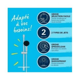 Colonna doccia Grohe Vitalio Start 110 Plastica
