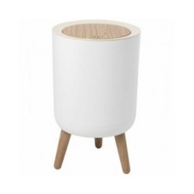 Secchio della spazzatura Kitchen Move Marrone Legno 7 L