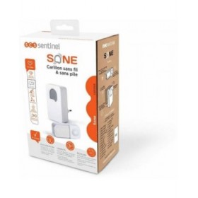 Campanello Senza Fili con Pulsante SCS SENTINEL