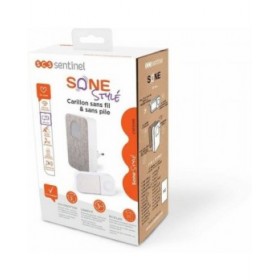 Campanello Senza Fili con Pulsante SCS SENTINEL