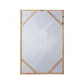 Quadro Alexandra House Living Legno Ballerina 80 x 120 x 3 cm
