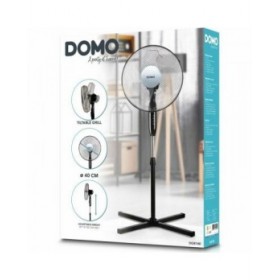 Ventilatore a Piantana DOMO Do8140 Nero 40 W