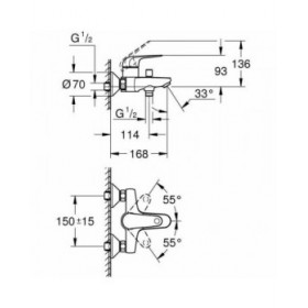 Rubinetto Monocomando Grohe Metallo