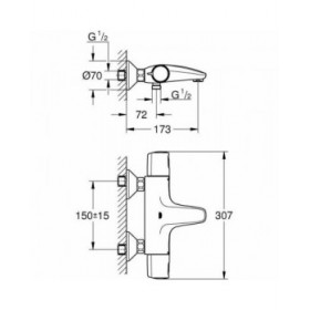 Rubinetto Monocomando Grohe Metallo Ottone