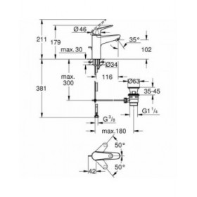 Rubinetto Monocomando Grohe Metallo