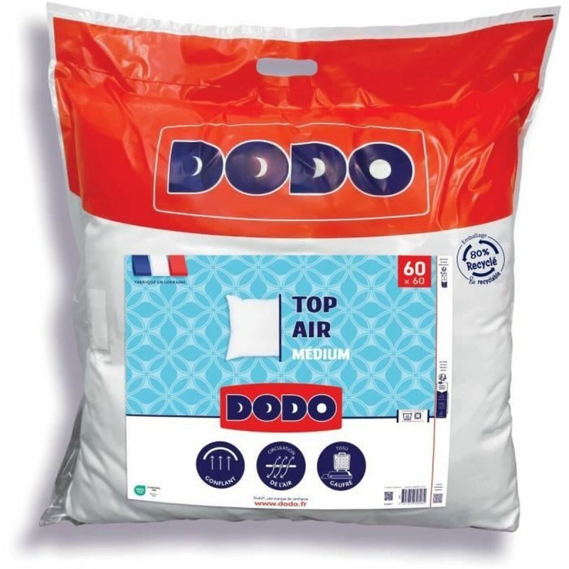 Cuscino DODO MEDIUM TOP AIR Bianco 60 x 60 cm
