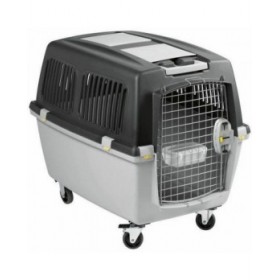 Trasportino Kerbl GULLIVER MEGA Nero/Bianco Nero/Grigio Plastica
