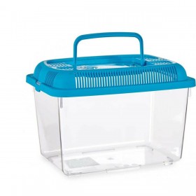 Acquario Con maniglia Grande Azzurro Plastica 7 L 20 x 20 x 30 cm (8 Unità)