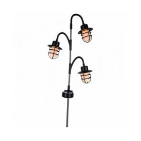 Lampada ad energia solare Lumisky BERRY SPIKE Nero