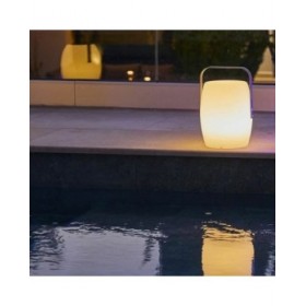 Lampada a LED Lumisky Lucy Rock Bianco Alluminio