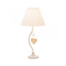 Lampada da tavolo Alexandra House Living Bianco Metallo 40 W 23 x 48 x 23 cm