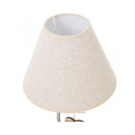 Lampada da tavolo Alexandra House Living Bianco Metallo 40 W 23 x 48 x 23 cm