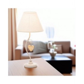 Lampada da tavolo Alexandra House Living Bianco Metallo 40 W 23 x 48 x 23 cm