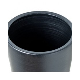 Vaso Alexandra House Living Nero Ceramica 40 x 72 cm