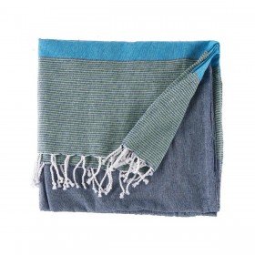 Foulard Multiuso 160 x 200 cm Azzurro (12 Unità)