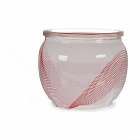 Candela Profumata Geranio 7,5 x 6,5 x 7,5 cm (24 Unità)