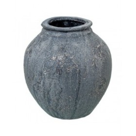 Vaso Alexandra House Living Grigio Ceramica 19 x 19 cm