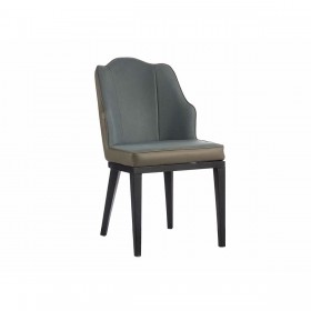 Poltrona Conchiglia Azzurro Nero Grigio Acciaio 48 x 88 x 60 cm (2 Unità)