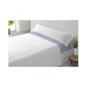 Lenzuolo con angoli aderenti Paduana Azzurro Chiaro 105 x 30 x 200 cm