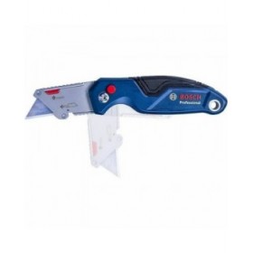 Taglierino BOSCH Folding Azzurro Metallo Alluminio