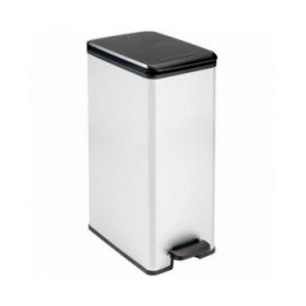 Secchio della spazzatura Curver 240640 Argentato Plastica 40 L