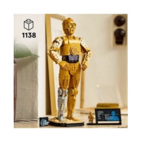 Statua Decorativa Lego Plastica