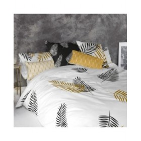 Set di federe HappyFriday Foliage Multicolore Matrimoniale 50 x 75 cm 15 x 1 x 38 cm