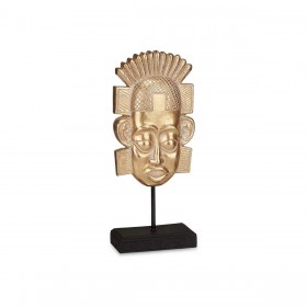 Statua Decorativa Indiano Dorato 17,5 x 36 x 10,5 cm (4 Unità)