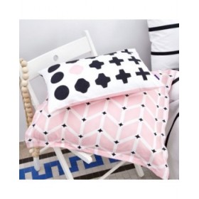 Set di copricuscini HappyFriday Blush Multicolore 2 Pezzi