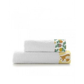 Set di asciugamani HappyFriday Harvestwood Multicolore 2 Pezzi