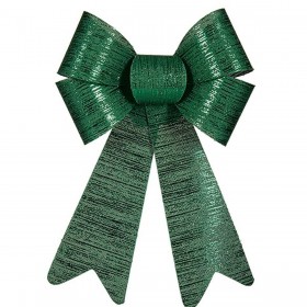 Fiocco Verde PVC 16 x 24 x 4 cm (12 Unità)