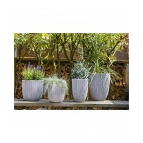 Vaso Capi Europe Beige Plastica Rotondo 34 x 34 x 46 cm