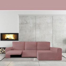 Rivestimento per chaise longue braccio lungo destro Eysa JAZ Rosa 180 x 120 x 360 cm