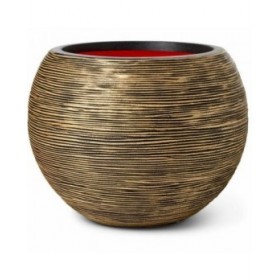 Vaso Capi Europe Dorato Plastica Rotondo Ø 40 cm