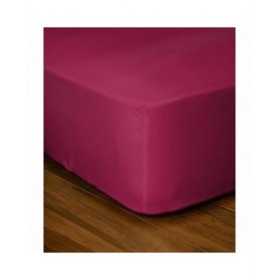 Lenzuolo con angoli aderenti Lovely Home LH71609 Fucsia Rose 140 x 190 + 35 cm