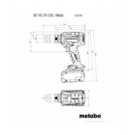 Cacciavite Metabo BS 18 LTX-3 BL I