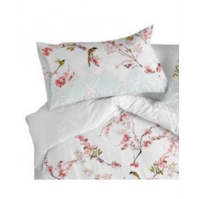 Set di federe HappyFriday Sakura Multicolore Matrimoniale 50 x 75 cm 15 x 1 x 38 cm