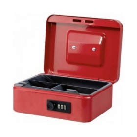 Cassetta di raccolta Burg-Wachter Money Code 5020 Rosso Acciaio Combinazione