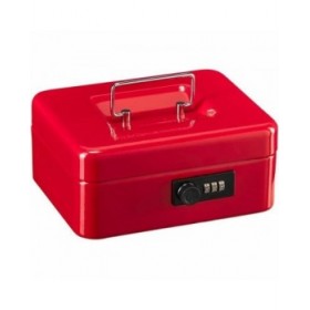 Cassetta di raccolta Burg-Wachter Money Code 5020 Rosso Acciaio Combinazione