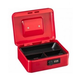 Cassetta di raccolta Burg-Wachter Money Code 5020 Rosso Acciaio Combinazione