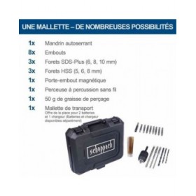 Cacciavite Scheppach C-RHD130-X