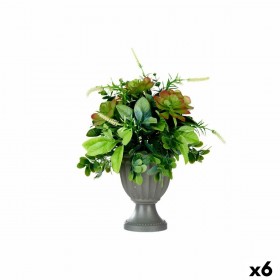 Pianta Decorativa Calice Plastica 25 x 36 x 25 cm (4 Unità)
