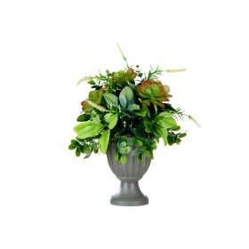 Pianta Decorativa Calice Plastica 25 x 36 x 25 cm (4 Unità)