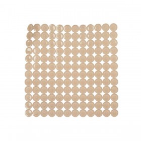 Tappetino Antiscivolo da Doccia Beige PVC 54 x 54 x 1 cm (6 Unità)