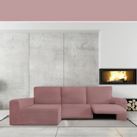 Rivestimento per chaise longue braccio lungo sinistro Eysa JAZ Rosa 180 x 120 x 360 cm