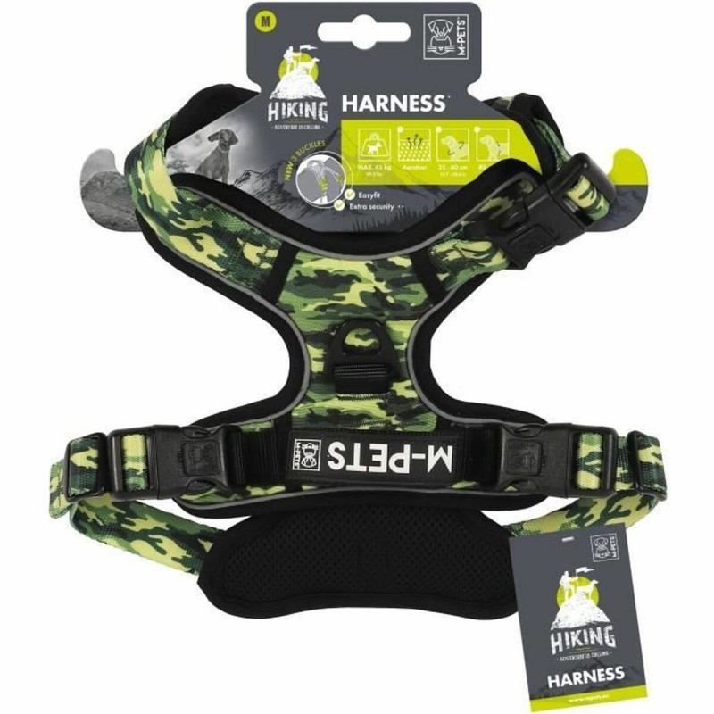 Imbracatura per Cani MPETS HIKING Verde M