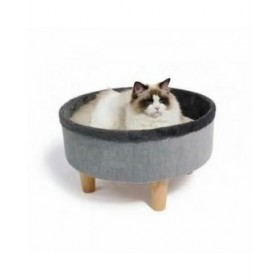 Letto per Gatti MPETS ROUND Grigio 47 x 47 x 26 cm
